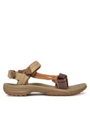 Teva Sandały Terra Fi Lite 1001474 Brązowy. Brązowe sandały Teva, bez wzorów, z materiału, bez obcasa, bez zapięcia. Za 419.99 zł.