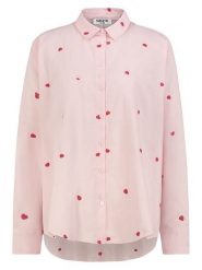 Sublevel Koszula w kolorze jasnoróżowym rozmiar: L. Różowe koszule Sublevel, l, bez wzorów, z bawełny, bez kołnierzyka, bez ramiączek. Za 86.99 zł.