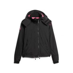 Damska wiatrówka Superdry Arctic SD. Czarne kurtki sportowe Superdry, bez wzorów, bez kaptura. Za 419.90 zł.
