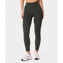 Legginsy bezszwowe Carpatree Elite zielone. Zielone legginsy Carpatree, xs, bez wzorów, z elastanu, z podwyższonym stanem. Za 249.99 zł.