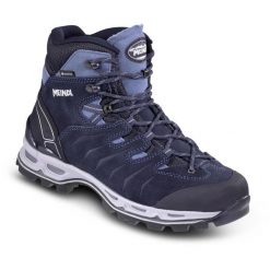 Buty trekkingowe damskie Meindl Minnesota Lady Ultra z membraną Gore-Tex. Niebieskie trekkingi Meindl, z gore-texu, trekkingowe. Za 1,578.00 zł.