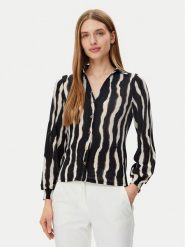 Morgan Koszula 251-TRIBO Czarny Regular Fit. Czarne koszule Morgan, s, bez wzorów, z syntetyku, bez kołnierzyka, bez ramiączek. Za 149.99 zł.