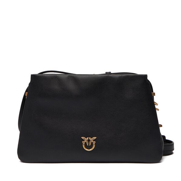 Torebka PINKO. Czarne listonoszki Pinko, bez wzorów, bez dodatków. Za 1,559.00 zł.