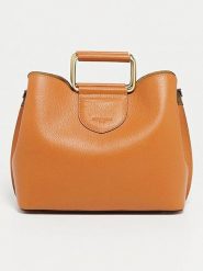 Victor & Hugo Paris Skórzana torebka "Biana" w kolorze jasnobrązowym - 29 x 25 x 13,5 cm rozmiar: onesize. Brązowe torebki klasyczne Victor & Hugo Paris, bez wzorów, z materiału, bez dodatków. Za 369.99 zł.