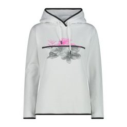 Bluza damska z kapturem CMP. Białe bluzy CMP, xl, bez wzorów, z polaru, z kapturem. Za 291.80 zł.