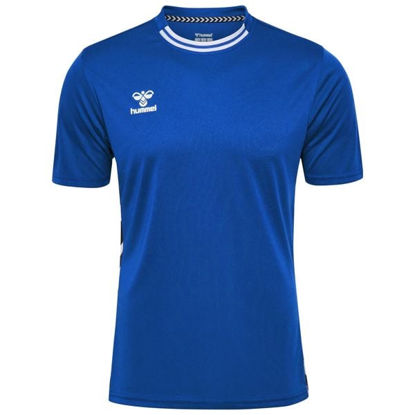 Koszulka Hummel Playful. Niebieskie bluzki Hummel, bez wzorów, sportowe, bez kołnierzyka, bez ramiączek. Za 137.00 zł.