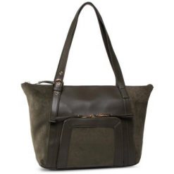 Jenny Fairy RX1375 Khaki. Brązowe torebki klasyczne Jenny Fairy, bez wzorów, z materiału, bez dodatków. Za 129.99 zł.