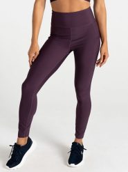 Dare 2b Legginsy sportowe "Hustle" w kolorze fioletowym rozmiar: 34. Różowe legginsy Dare 2b, bez wzorów, z materiału. Za 84.21 zł.