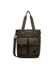G-STAR Torebka C-HT8440 Khaki. Brązowe listonoszki G-Star, bez wzorów, z materiału, bez dodatków. Za 229.99 zł.