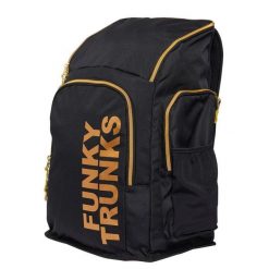 Plecak torba do szkoły na basen siłownię trening Funkita Black Attack. Brązowe torby na laptopa FUNKY TRUNKS, bez wzorów, z materiału, duże. Za 170.99 zł.