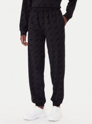 HUGO Spodnie dresowe Lokky 50545211 Czarny Regular Fit. Czarne spodnie dresowe Hugo, l, bez wzorów, z bawełny. Za 479.99 zł.