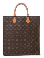 Louis Vuitton Torebka "Sac Plat" w kolorze brązowym - 36 x 38 x 9 cm rozmiar: onesize. Brązowe torebki klasyczne Louis Vuitton, bez wzorów, z materiału, bez dodatków. Za 4,493.99 zł.