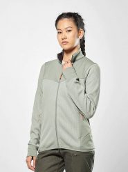 Salewa Kurtka funkcyjna "Puez Waffle" w kolorze jasnozielonym rozmiar: 40. Zielone kurtki sportowe Salewa, bez wzorów, bez kaptura, outdoorowe. Za 394.95 zł.