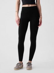 GAP Legginsy w kolorze czarnym rozmiar: L. Czarne legginsy GAP, l, bez wzorów. Za 92.42 zł.
