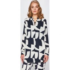 Vero Moda - Koszula. Białe koszule Vero Moda, l, bez wzorów, z materiału, casualowe, bez kołnierzyka, bez ramiączek. W wyprzedaży za 79.90 zł.