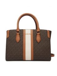 MICHAEL Michael Kors Torebka 30R6GQ6S2B Brązowy. Brązowe shopper MICHAEL Michael Kors, bez wzorów, ze skóry, bez dodatków. Za 1,209.00 zł.