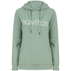 Bluza damska Navitas Hoody. Zielone bluzy NAVITAS, m, bez wzorów, bez kaptura. Za 129.99 zł.