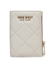Nine West Portfel CEO-NW-W1-006-SS26 Beżowy. Brązowe portfele Nine West, bez wzorów, z materiału. Za 59.99 zł.