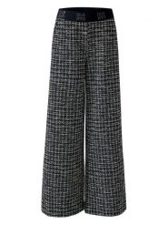 Oui Spodnie w kolorze czarno-kremowym rozmiar: 34. Brązowe spodnie materiałowe Oui, bez wzorów, z materiału. Za 260.99 zł.