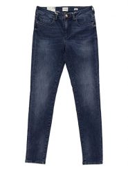 Mustang Dżinsy - Skinny fit - w kolorze granatowym rozmiar: W25/L34. Niebieskie jeansy Mustang, l, z aplikacjami, z podwyższonym stanem. Za 114.17 zł.