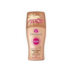 Dermacol Sun Milk Spray SPF15 - spray do opalania 200ml. Kremy do opalania marki Dermacol. Za 33.33 zł.