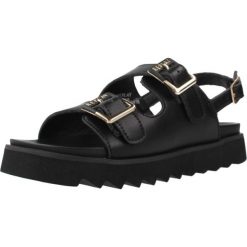 Sandały REPLAY ALICANTE JR 7 Czarny. Czarne sandały Replay, bez wzorów, sportowe, bez obcasa, bez zapięcia. Za 260.99 zł.