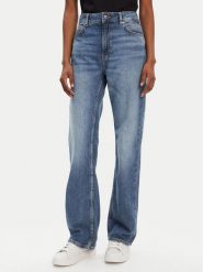 BOSS Jeansy C_Ada 50542481 Granatowy Straight Fit. Niebieskie jeansy Boss, bez wzorów. Za 489.99 zł.
