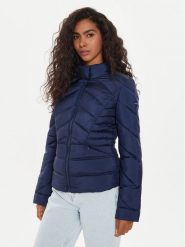 Guess Kurtka przejściowa Juliane W4YL39 WGAE2 Granatowy Regular Fit. Niebieskie kurtki Guess, xs, z aplikacjami, z syntetyku, bez kaptura. Za 329.99 zł.