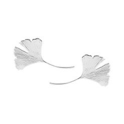 Kolczyki Ginko 4 cm, posrebrzane. Kolczyki Lilou, posrebrzane. Za 159.00 zł.