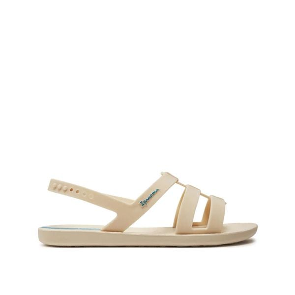 Sandały damskie Ipanema Style. Brązowe sandały Ipanema, bez wzorów, z materiału, klasyczne, bez obcasa, bez zapięcia. Za 89.99 zł.