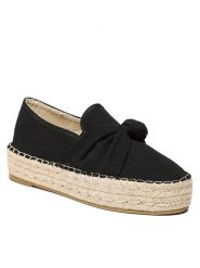 Jenny Fairy Espadryle WSS990-145 Czarny. Czarne espadryle Jenny Fairy, bez wzorów, z materiału, bez obcasa, bez zapięcia. Za 99.99 zł.