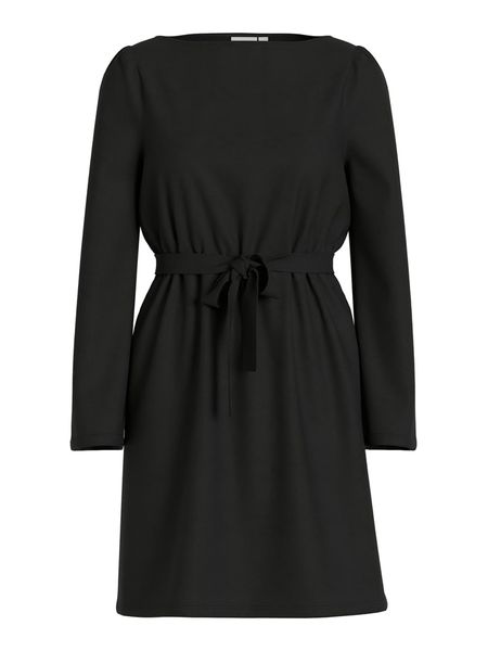 Vila Sukienka "Vileinas" w kolorze czarnym rozmiar: S. Czarne sukienki Vila, s, bez wzorów, bez kołnierzyka, bez ramiączek, midi. Za 87.40 zł.