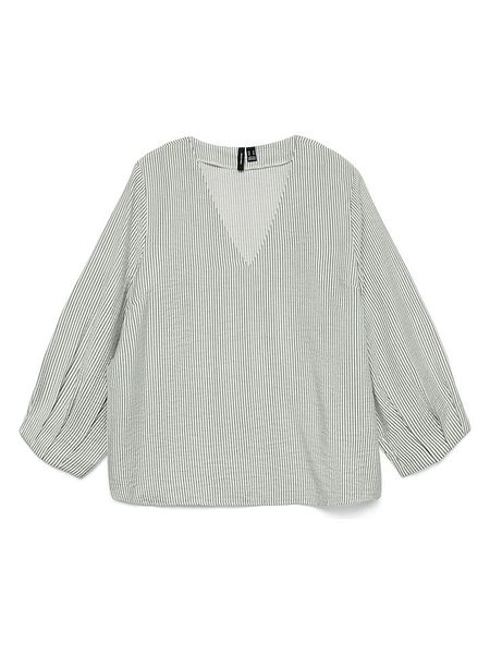 Vero Moda Bluzka w kolorze zielonym rozmiar: M. Zielone bluzki Vero Moda, m, bez wzorów, bez kołnierzyka, bez ramiączek. Za 90.95 zł.