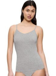 Triumph Wełniany top w kolorze szarym rozmiar: M. Szare topy Triumph, m, bez wzorów, z wełny, bez kołnierzyka, bez ramiączek. Za 99.80 zł.