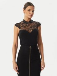 Rinascimento Body CFC0127525003 Czarny Slim Fit. Czarne body Rinascimento, xs, bez wzorów, z syntetyku. Za 409.99 zł.