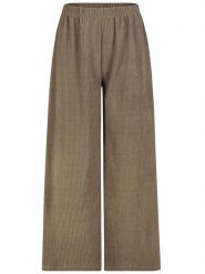 Sublevel Spodnie w kolorze szarobrązowym rozmiar: M/L. Brązowe spodnie materiałowe Sublevel, l, bez wzorów, z materiału. Za 100.75 zł.