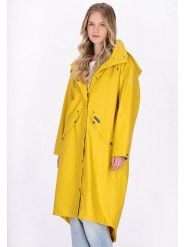 Schmuddelwedda Płaszcz przeciwdeszczowy w kolorze żółtym rozmiar: XXL. Żółte płaszcze Schmuddelwedda, xxl, bez wzorów, bez kaptura. Za 217.99 zł.
