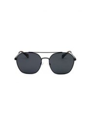 Polaroid Okulary przeciwsłoneczne unisex w kolorze czarnym rozmiar: 57. Czarne okulary przeciwsłoneczne Polaroid, bez wzorów, z tworzywa sztucznego, wakacyjne. Za 124.95 zł.