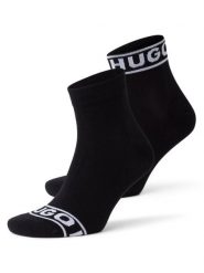 HUGO Skarpety w 2-paku - 2P SH LOGO CC W Kobiety Bawełna czarny|biały, 35-38. Białe skarpety Hugo, bez wzorów, z bawełny. Za 59.95 zł.