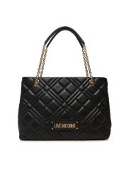 LOVE MOSCHINO Torebka JC4145PP0NLA0000 Czarny. Czarne torebki klasyczne Love Moschino, bez wzorów, ze skóry, bez dodatków. Za 1,019.00 zł.