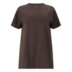 Koszulka damska Athlecia Lizzy. Brązowe bluzki ENDURANCE, bez wzorów, eleganckie, bez kołnierzyka, bez ramiączek. Za 136.50 zł.