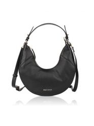 Bellicci Skórzana torebka "Cardonna" w kolorze czarnym - 24 x 15 x 7 cm rozmiar: onesize. Czarne torby na ramię Bellicci, bez wzorów, z materiału, na ramię, bez dodatków. Za 217.99 zł.