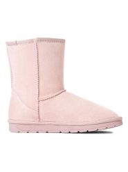 ISLAND BOOT Botki zimowe w kolorze jasnoróżowym rozmiar: 37. Różowe botki Island Boot, na zimę, bez wzorów, bez obcasa, bez zapięcia. Za 152.99 zł.