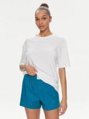 Calvin Klein Underwear Piżama 000QS7191E Biały Regular Fit. Białe piżamy Calvin Klein Underwear, bez wzorów, z bawełny, bez ramiączek. Za 199.99 zł.