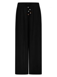 Eight2Nine Spodnie w kolorze czarnym rozmiar: XL. Czarne spodnie materiałowe Eight2Nine, xl, bez wzorów, z materiału. Za 86.99 zł.