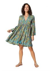 Ipanima Sukienka ze wzorem rozmiar: 34-40. Sukienki Ipanima, bez wzorów, bez kołnierzyka, bez ramiączek, midi. Za 78.99 zł.