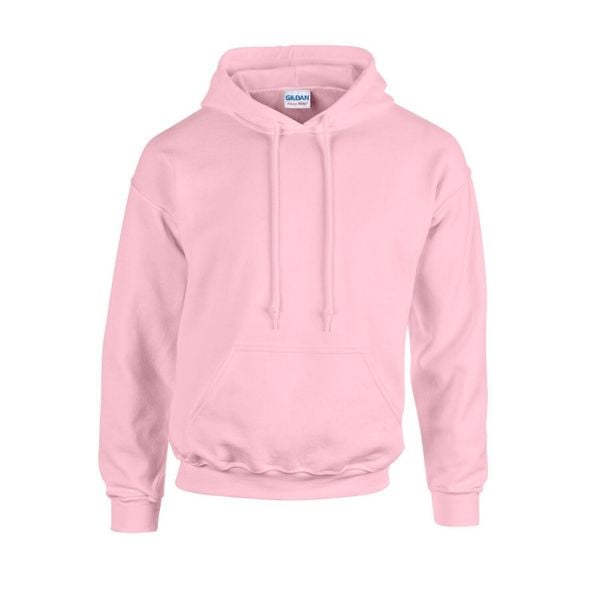 Bluza Z Kapturem Dla Dorosłych Unisex Heavy Blend. Czerwone bluzy GILDAN, l, bez wzorów, z bawełny, z kapturem. Za 83.99 zł.