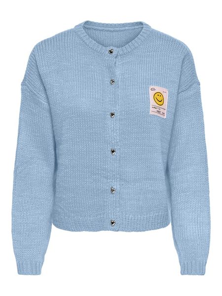 ONLY Kardigan w kolorze błękitnym rozmiar: S. Niebieskie kardigany Only, s, bez wzorów, ze splotem. Za 129.95 zł.