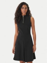 HUGO Sukienka codzienna Noella 50557496 Czarny Regular Fit. Czarne sukienki Hugo, na co dzień, l, bez wzorów, z wiskozy, bez kołnierzyka, bez ramiączek, proste. Za 859.99 zł.