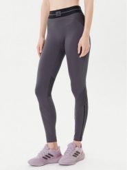 Adidas Legginsy Hyperglam JN2651 Szary Slim Fit. Szare legginsy sportowe Adidas, xl, bez wzorów, z syntetyku, na fitness i siłownię. Za 219.99 zł.